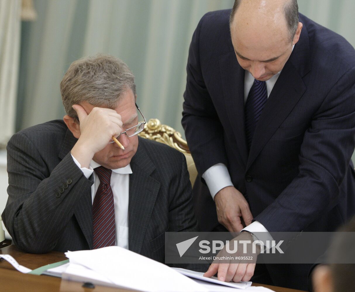 Alexei Kudrin and Anton Siluanov