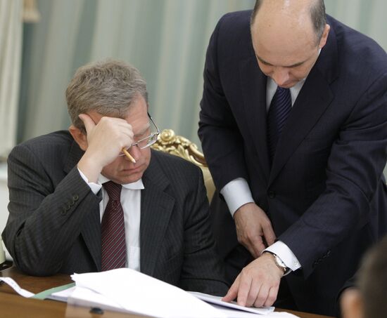 Alexei Kudrin and Anton Siluanov