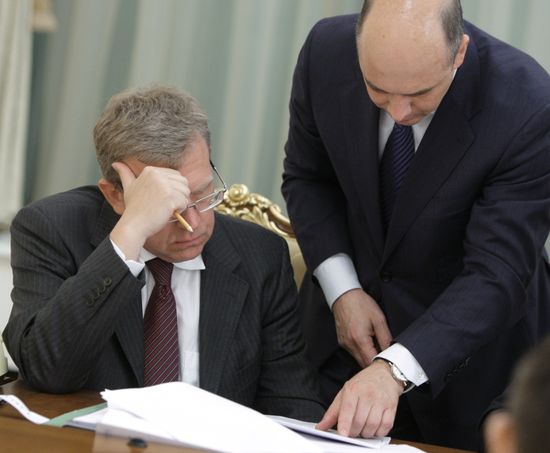 Alexei Kudrin and Anton Siluanov