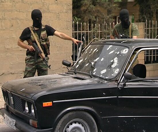 Four militants killed in police raid in Derbent