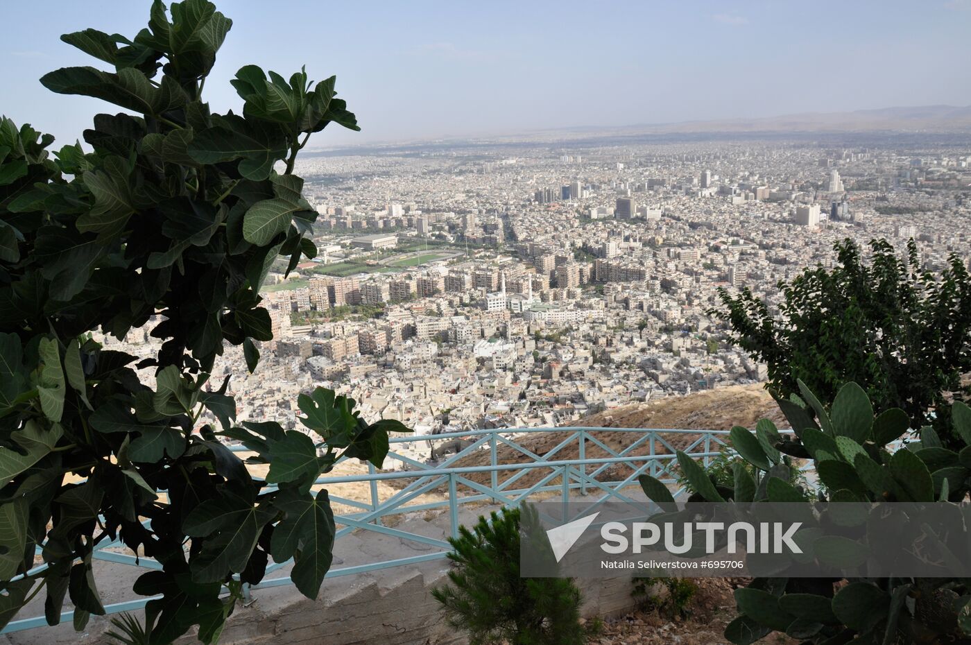 View on Damascus from hill