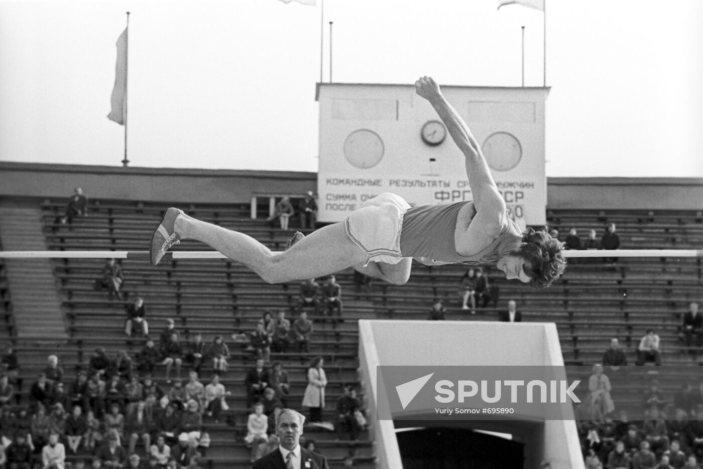 High jumper Valentin Gavrilov