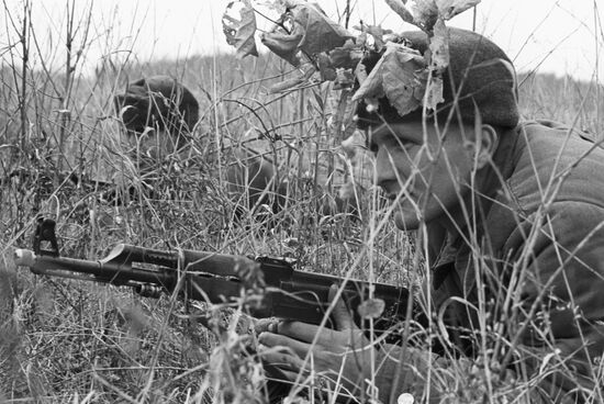 Soviet border guards