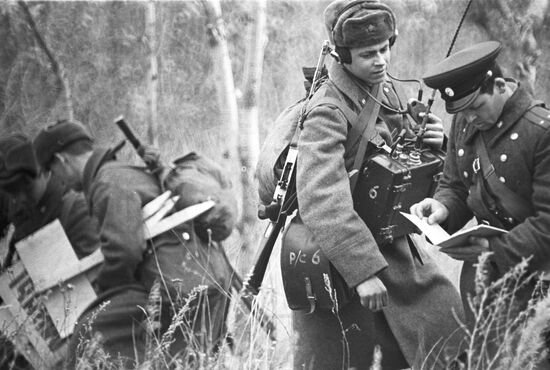 Soviet border guards