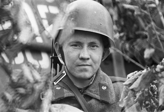Soviet border guard