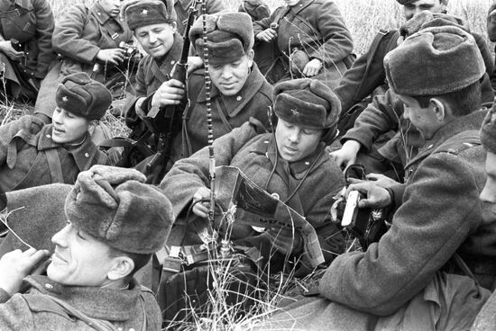 Soviet border guards