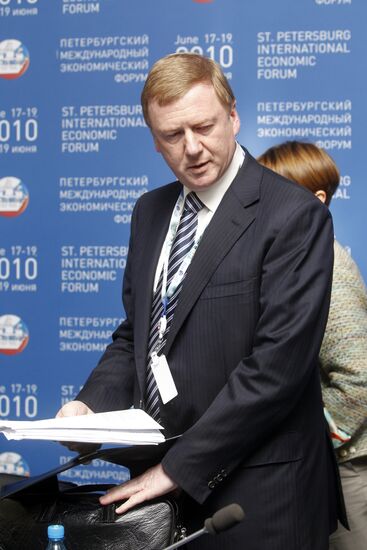 Anatoly Chubais at SPIEF