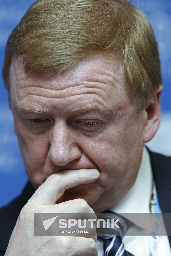 Anatoly Chubais at SPIEF