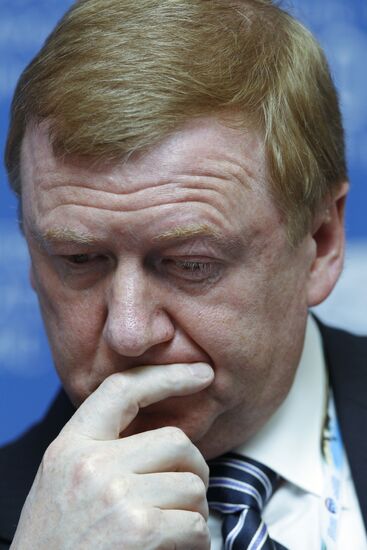 Anatoly Chubais at SPIEF