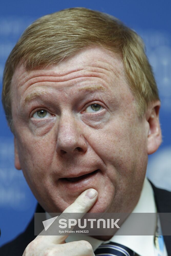 Anatoly Chubais at SPIEF