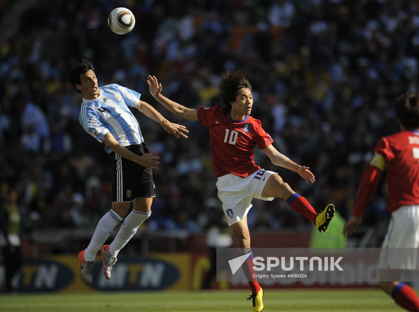 2010 FIFA World Cup. Argentina vs. Korea Republic