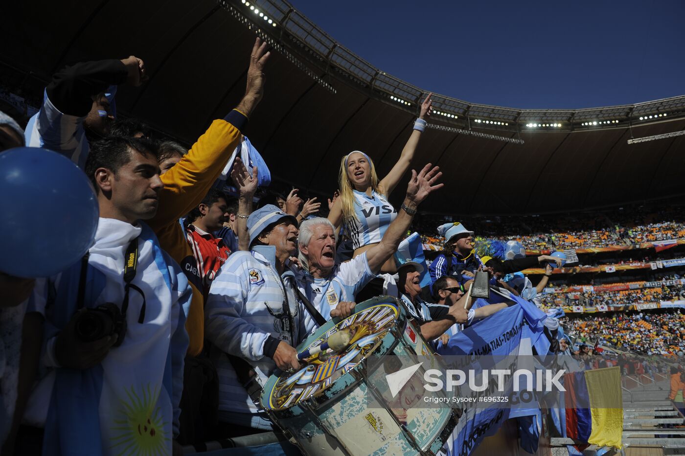 2010 FIFA World Cup. Argentina vs. Korea Republic