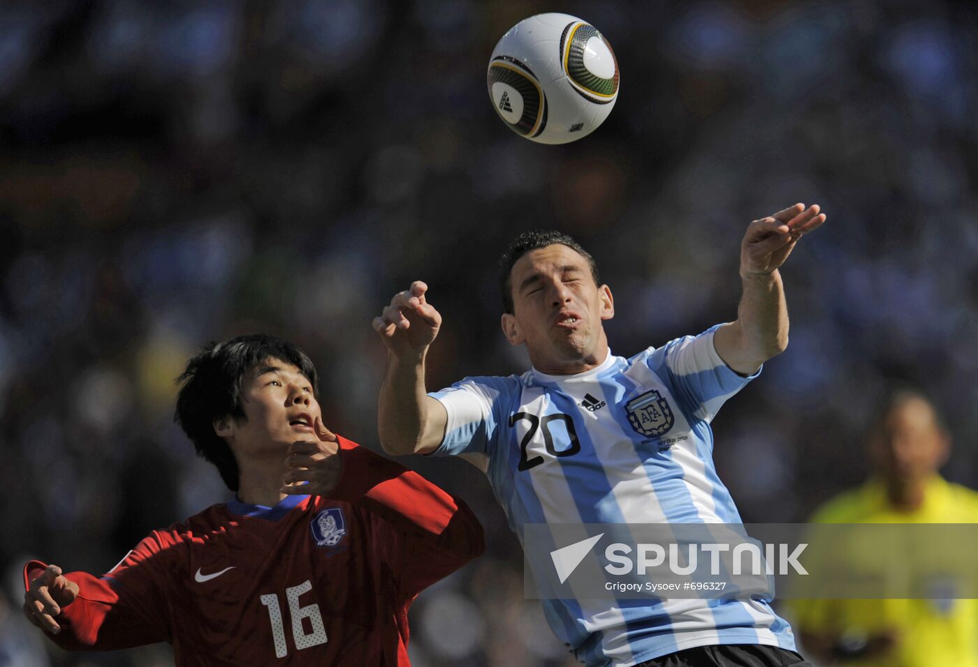 2010 FIFA World Cup. Argentina vs. Korea Republic
