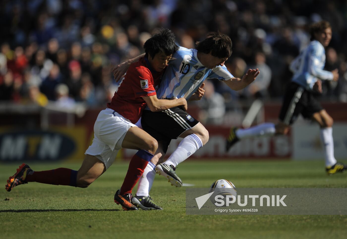 2010 FIFA World Cup. Argentina vs. Korea Republic