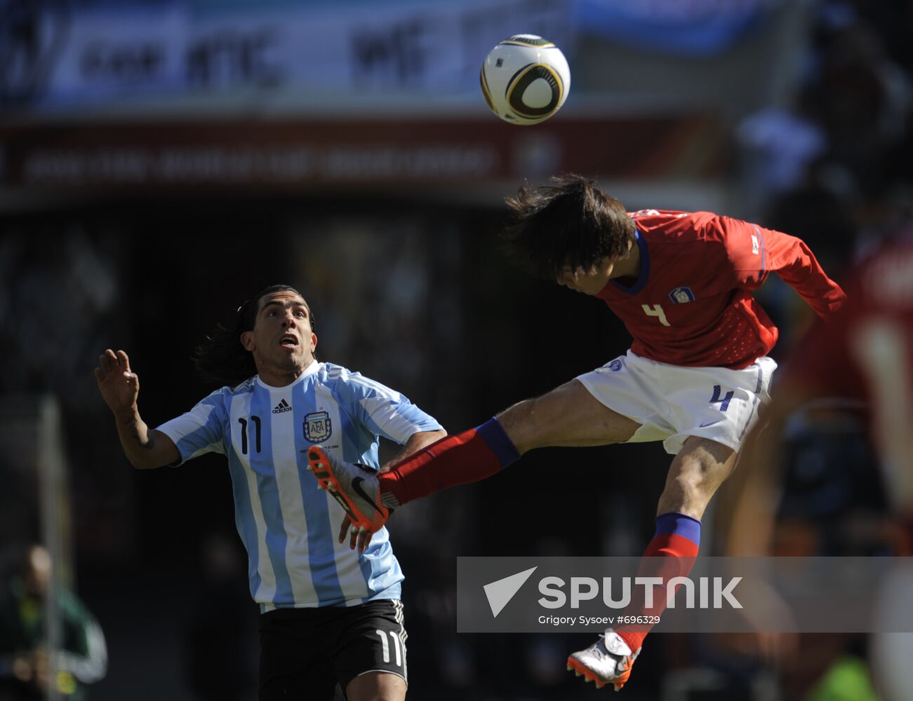 2010 FIFA World Cup. Argentina vs. Korea Republic