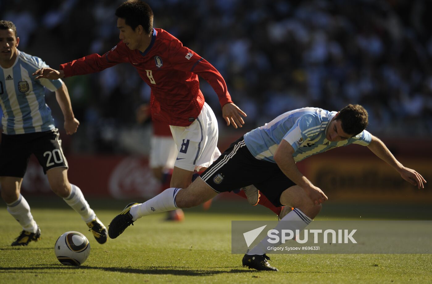 2010 FIFA World Cup. Argentina vs. Korea Republic