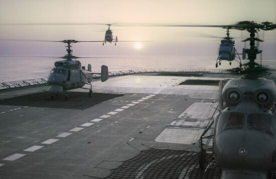 Antisubmarine warfare helicopters