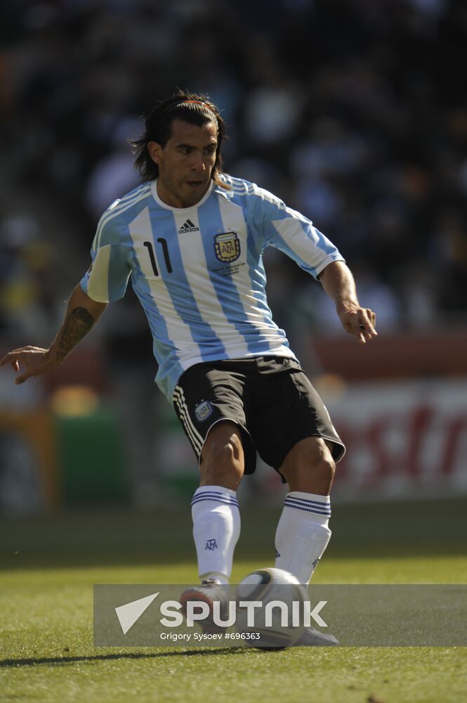 2010 FIFA World Cup. Argentina vs. Korea Republic