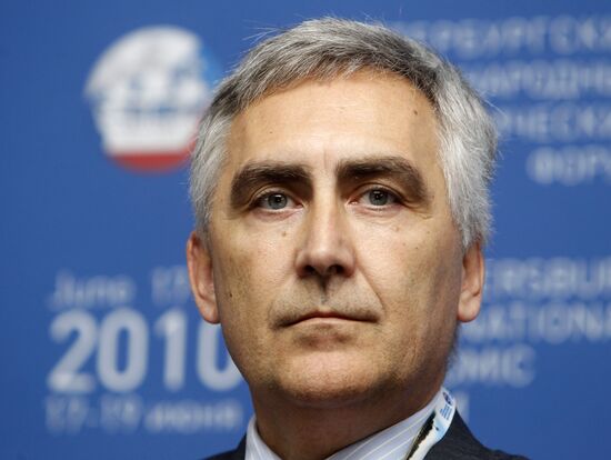 Peter Loscher at SPIEF