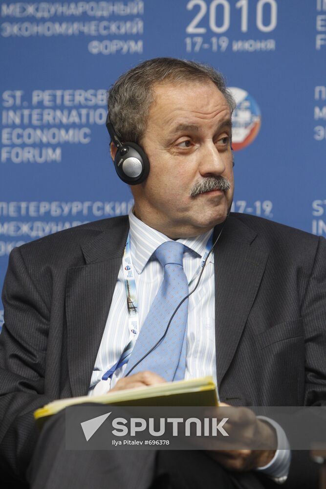 Peter Balazs, St.Petersburg Economic Forum