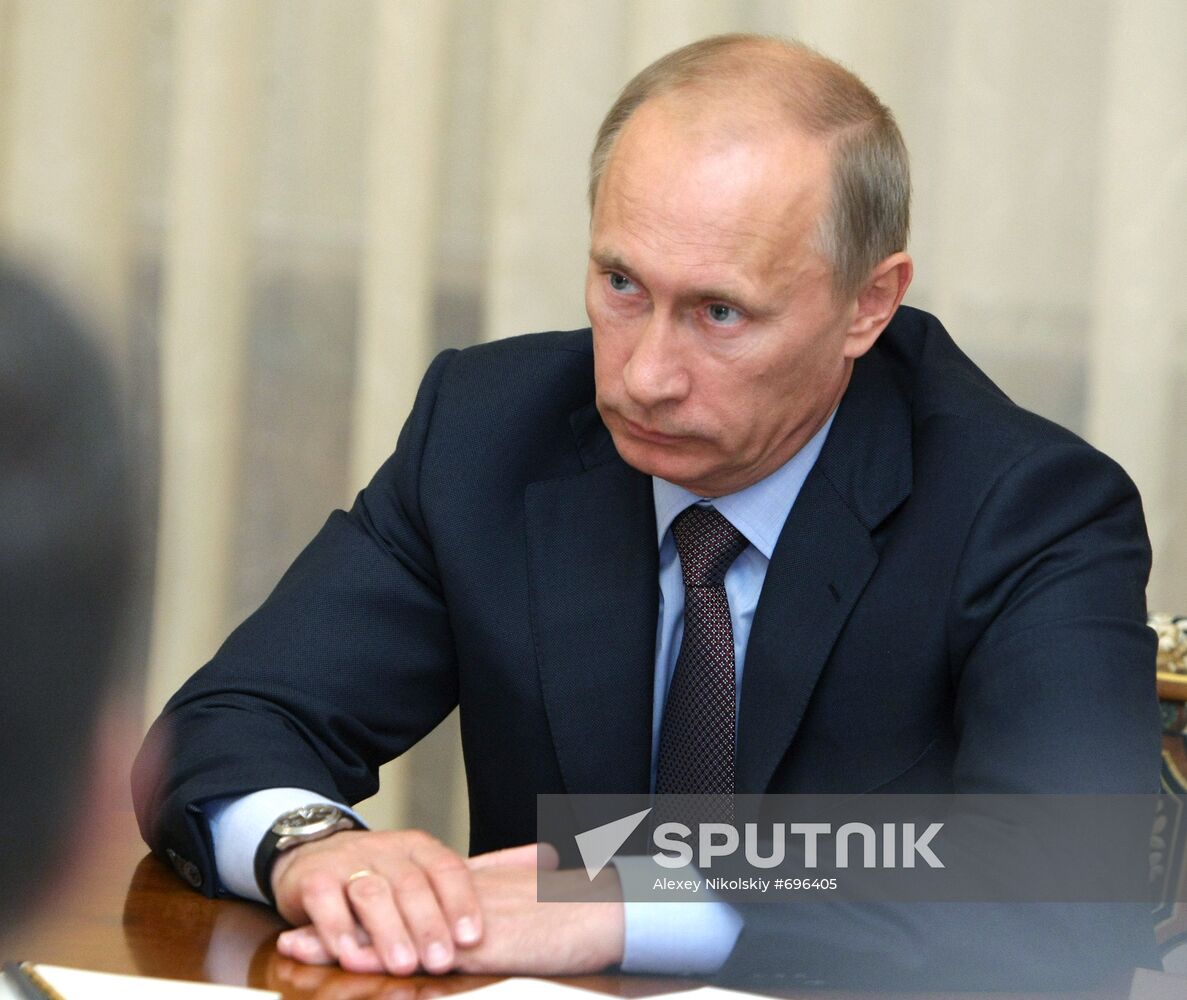 Vladimir Putin meets with Chevron Corp management