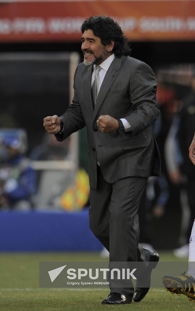 2010 FIFA World Cup. Argentina vs. Korea Republic