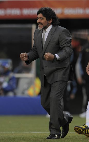 2010 FIFA World Cup. Argentina vs. Korea Republic