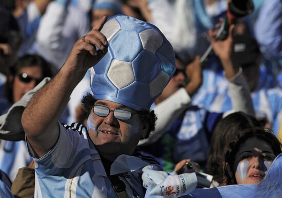2010 FIFA World Cup. Argentina vs. Korea Republic