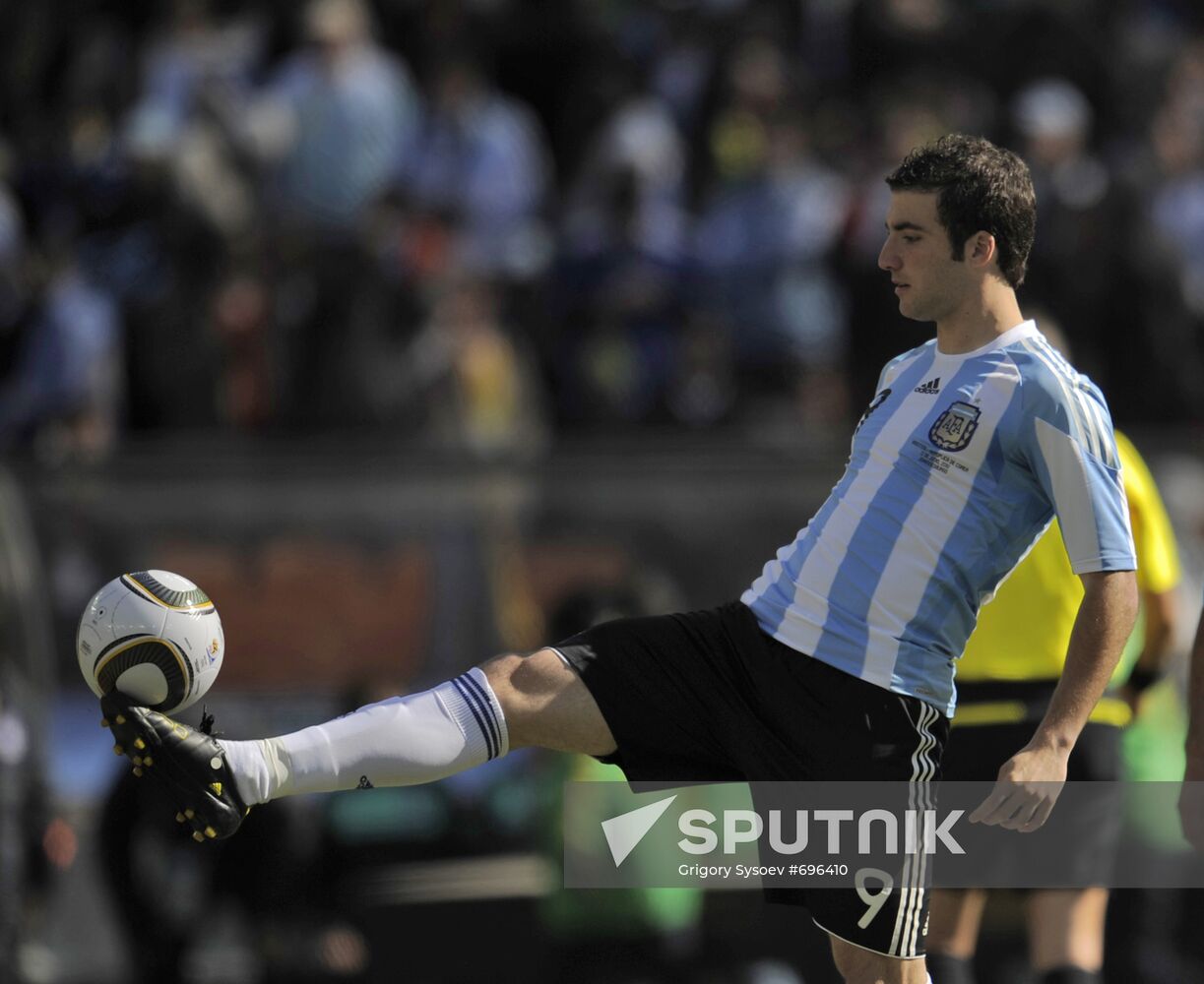 2010 FIFA World Cup. Argentina vs. Korea Republic