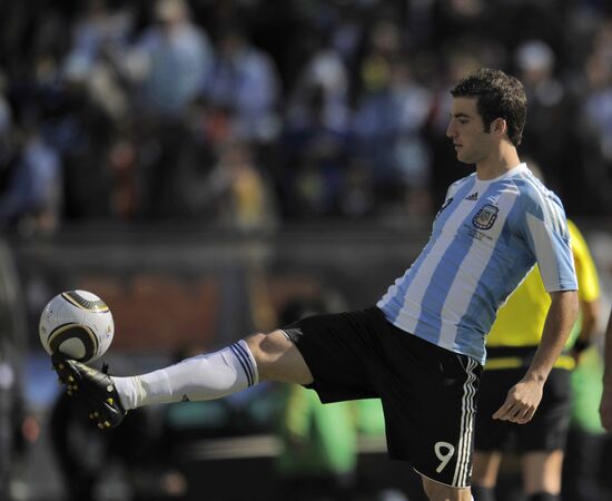 2010 FIFA World Cup. Argentina vs. Korea Republic