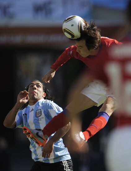 2010 FIFA World Cup. Argentina vs. Korea Republic