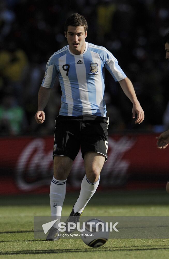 2010 FIFA World Cup. Argentina vs. Korea Republic
