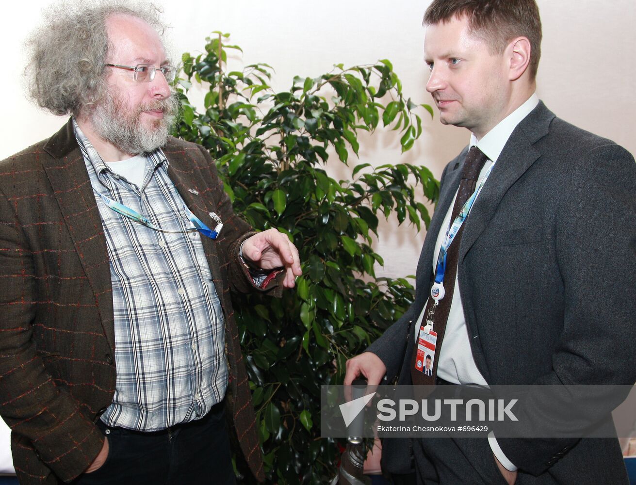 Aleksei Venediktov and Aleksei Pivovarov