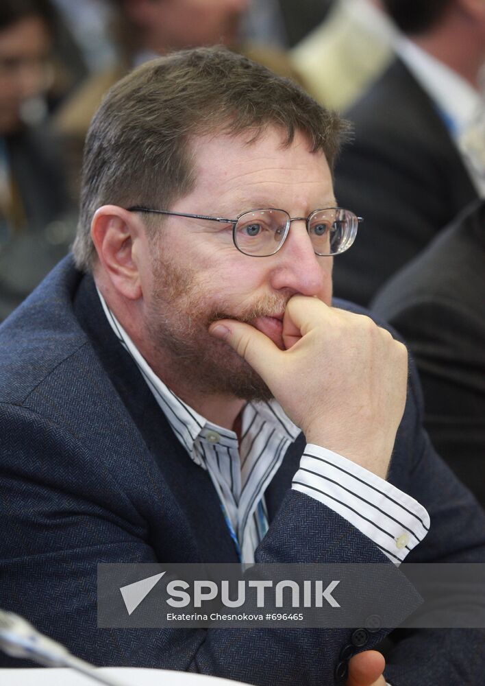 Anatoly Karachinsky at SPIEF