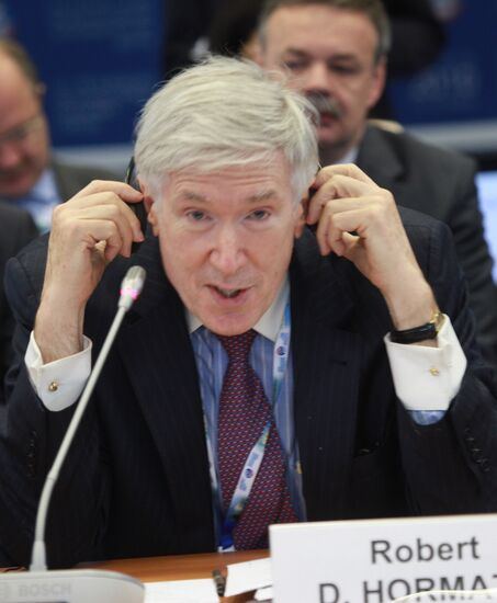 Robert Hormats at SPIEF