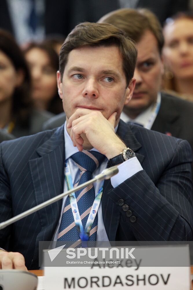 Alexei Mordashov at SPIEF