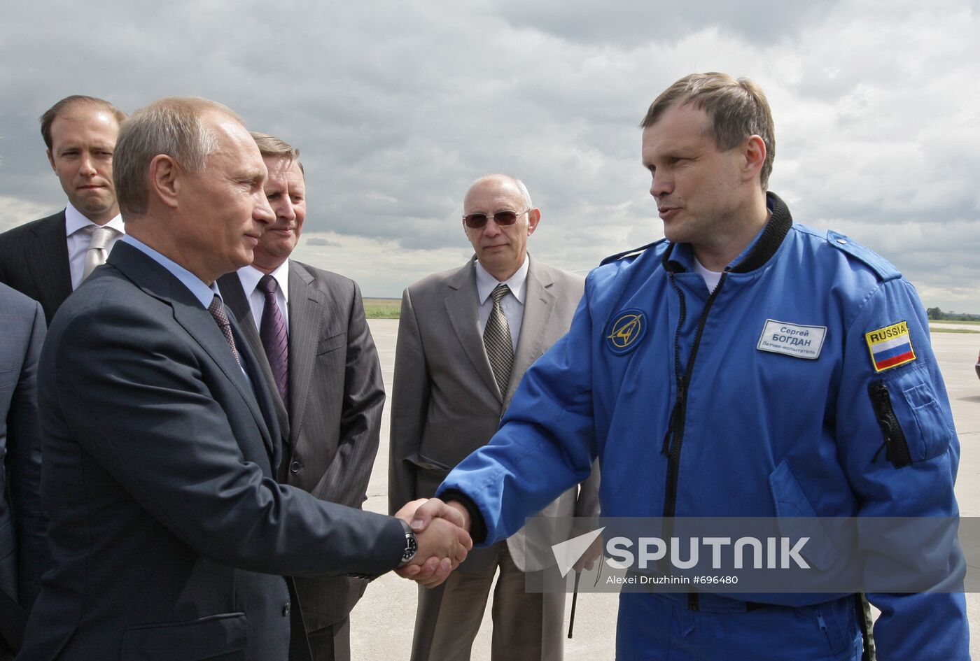Prime Minister Vladimir Putin visits TsAGi in Zhukovsky
