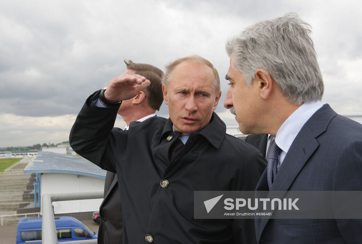 Prime Minister Vladimir Putin visits TsAGi in Zhukovsky