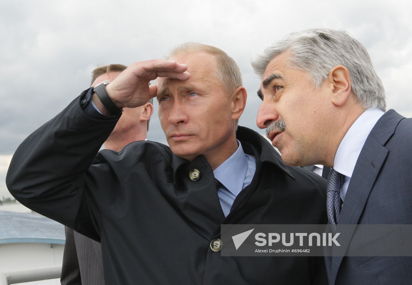 Prime Minister Vladimir Putin visits TsAGi in Zhukovsky