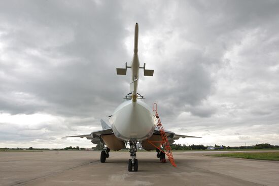 Test flight of T-50, fifth generation fighter aircraft