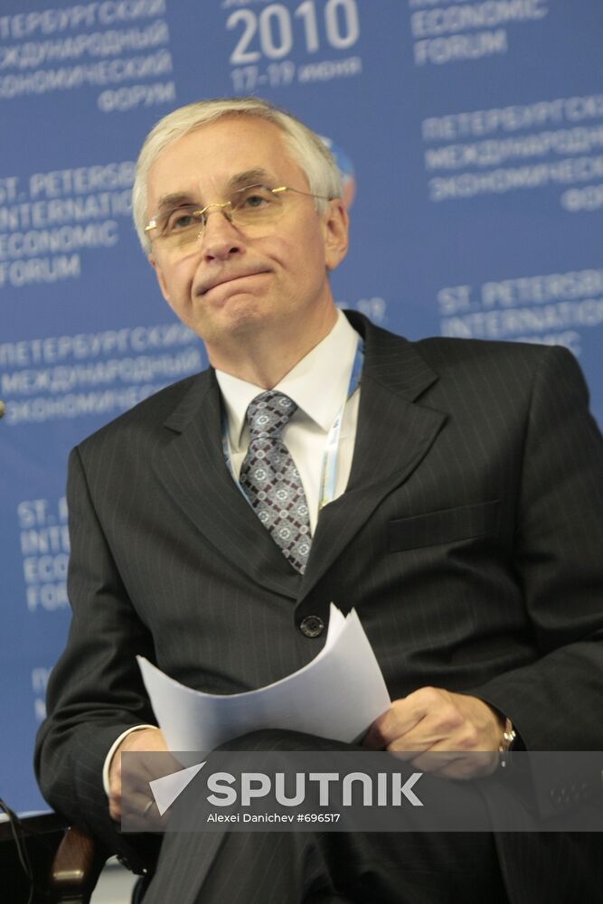 Igor Yurgens at SPIEF