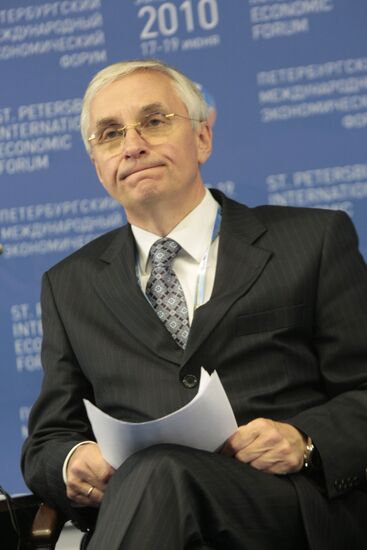 Igor Yurgens at SPIEF