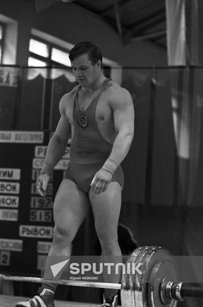 USSR Weight Lifting Championship