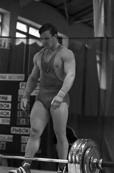 USSR Weight Lifting Championship
