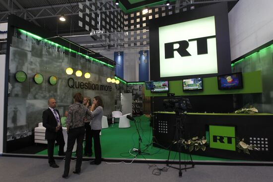 Russia Today stand