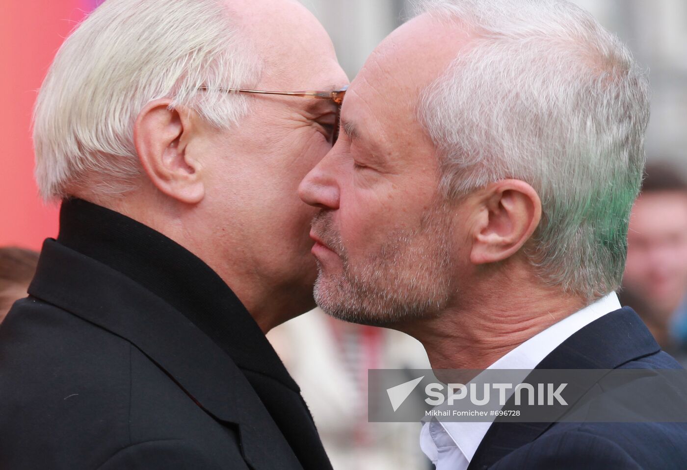 Nikita Mikhalkov and Yevgeny Gerasimov