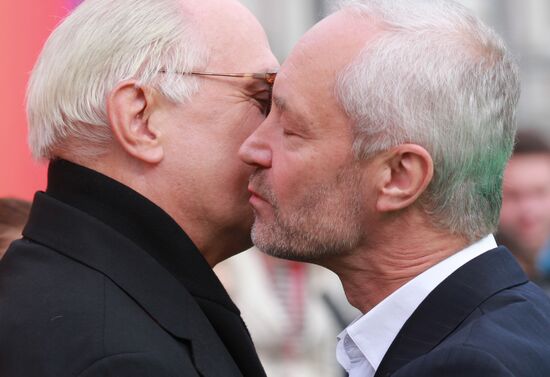Nikita Mikhalkov and Yevgeny Gerasimov