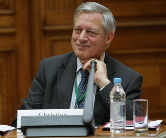 Bank of France's Governor Christian Noyer