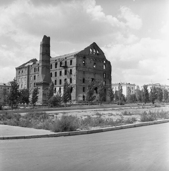 Destroyed central city mill