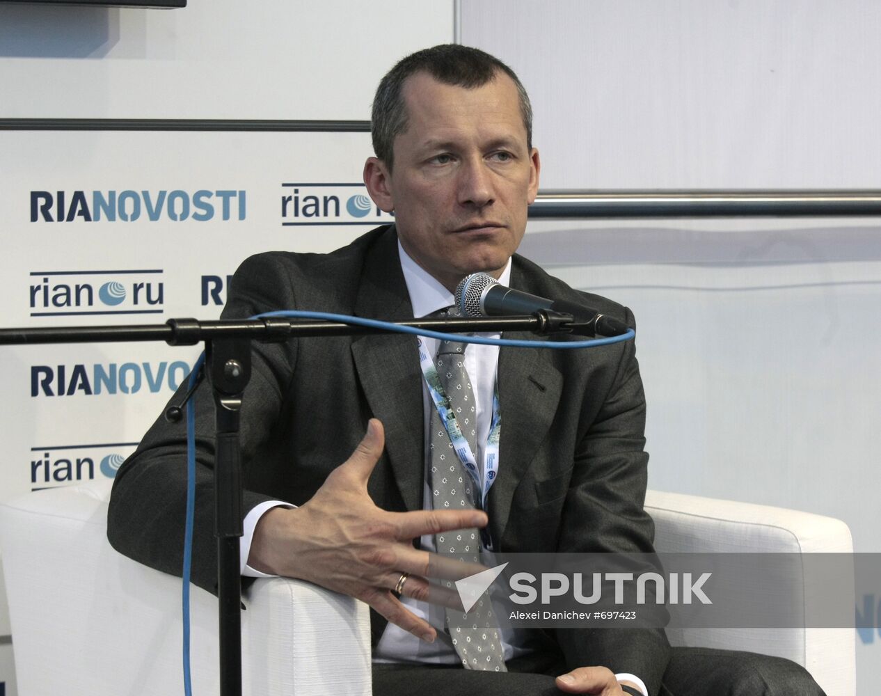 Andrei Sharonov. SPIEF